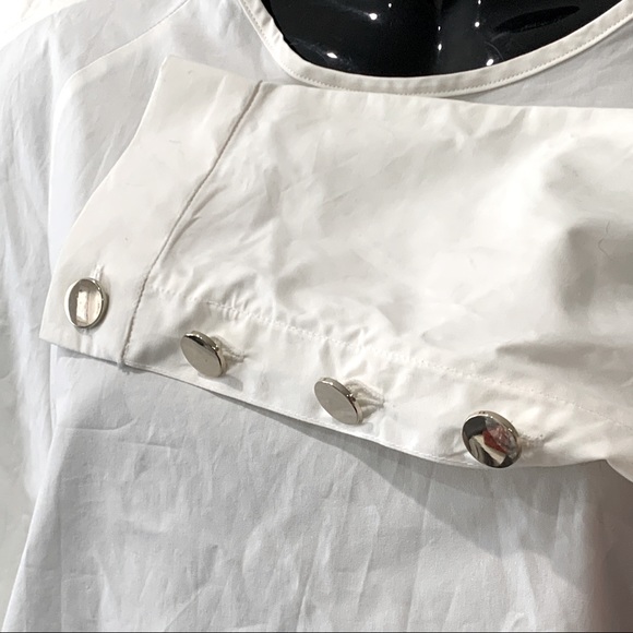 NEW ZARA Basics White Blouse - Picture 2 of 3